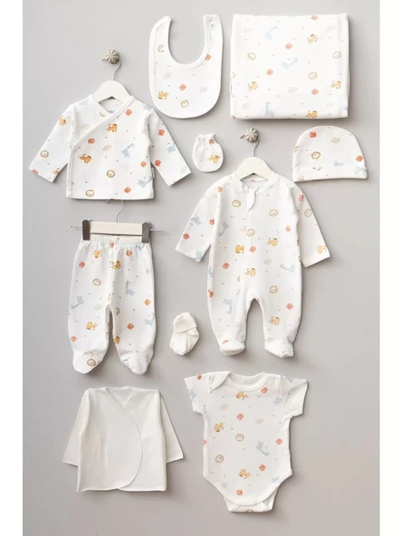 Lenaca Bebitof Panter 10 Parça Hastane Çıkışı 10113 Ekru ürün görseli