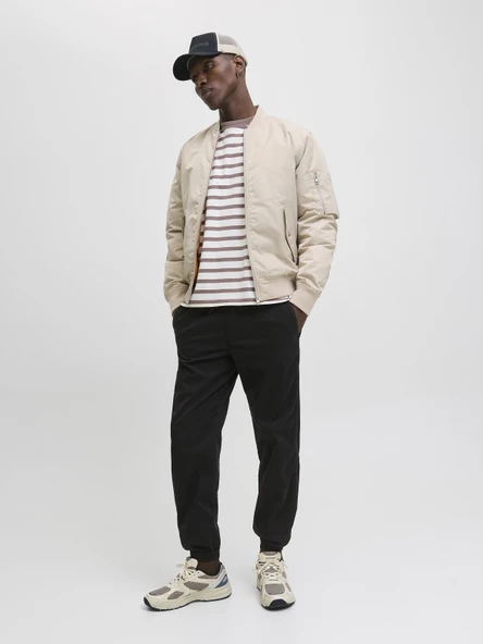 JACK JONES Erkek Jogger Paçası Ribanalı Pantolon 12278949 - Resim 5