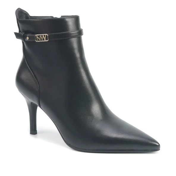 Nine West Thandı2 5PR Siyah Topuklu Kadın Bot - Resim 2