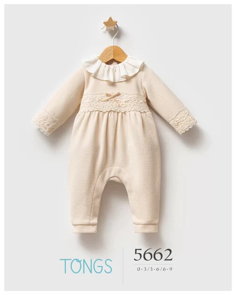 Lenaca Tongs Baby Lace Dream Tulum 5662 Ekru ürün görseli