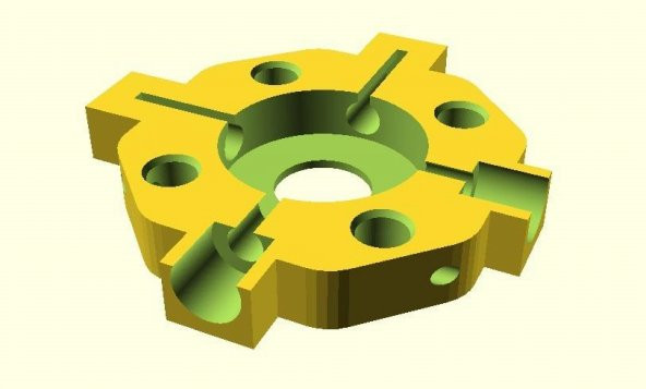Openscad Nın Sohbeti Thorlabs Cxy1- Bazlı 30Mm Kafes Sistemi 3D Modeli Plastik Aparat
