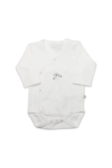 Lenaca Bistyle Kruvaze Body Uzun Kol Lıttle Koala 17113 Gri ürün görseli