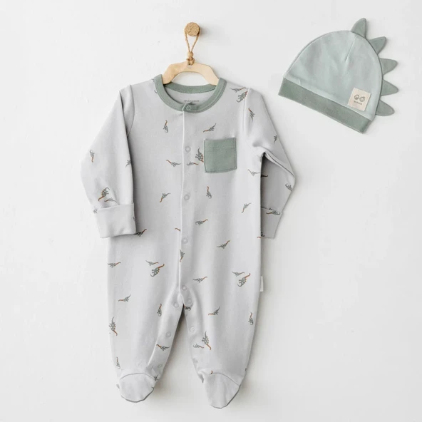 Lenaca Mummy S Snuggle Saurus Tulum Takım Green ürün görseli 1