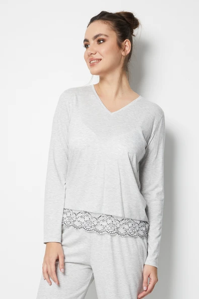 Doremi Bayan Pijama Üstü - Resim 3