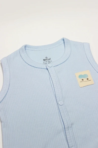 Lenaca Modal Flying Balloons Bebek Yelek Bs18110 Mavi - Resim 3
