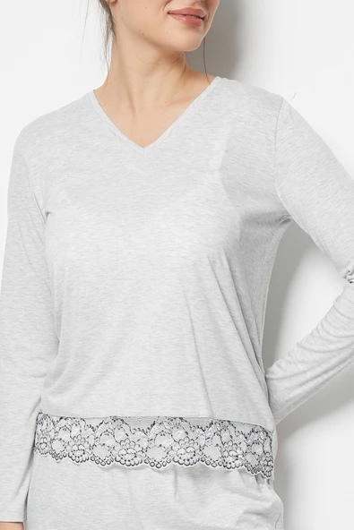 Doremi Bayan Pijama Üstü - Resim 2