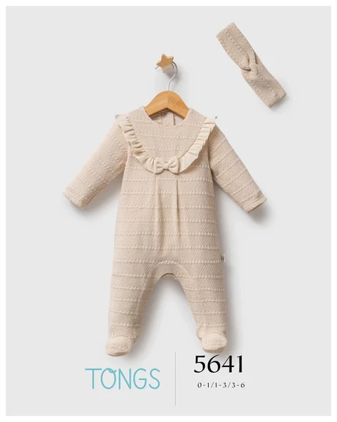 Lenaca Tongs Baby Magic Forest Tulum 5641 Krem ürün görseli