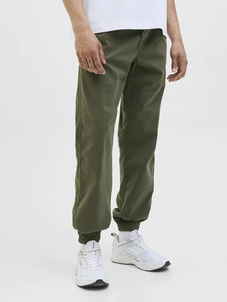 JACK JONES Erkek Jogger Paçası Ribanalı Pantolon 12278949 ürün görseli