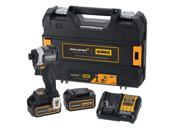 Dewalt X McLaren DCF85MP2T 18V XR 5.0 Ah Kompakt Darbeli Tornavida - 1