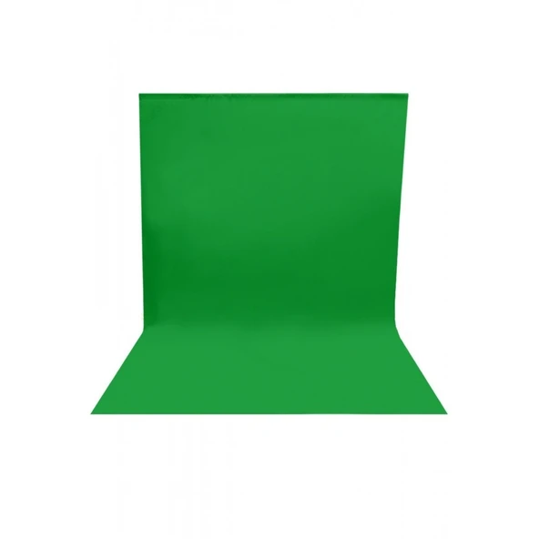 Chromakey - Green Screen Greenbox Yeşil Fon Perde(2x2) Metre - 1