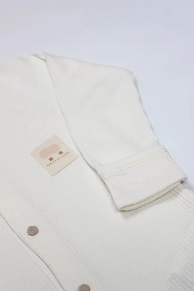 Lenaca Modal Flying Balloons Tulum Bs15114 Ekru - Resim 5