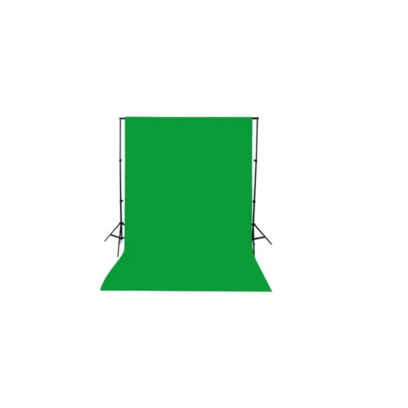 Green Screen- Greenbox -yeşil Fon Perde (3x3m) + Fon Standı