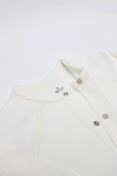 Lenaca Modal Flying Balloons Tulum Bs15114 Ekru - Resim 4