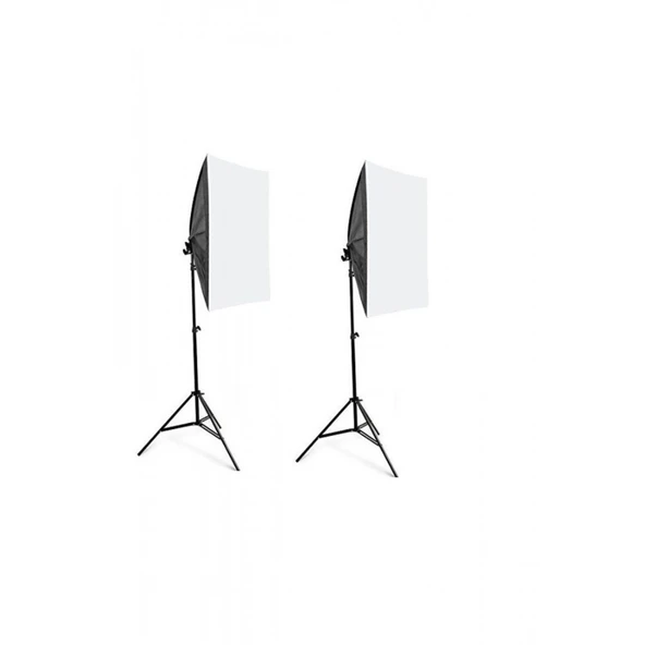 Ikili Softbox Seti (50x70)cm Lambasız