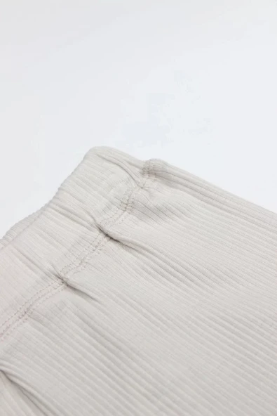 Lenaca Modal Flying Balloons Patikli Pantolon Bs16122 Bej - Resim 3