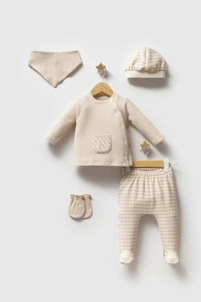 Lenaca Tongs Baby College 5'li Hastane Çıkışı 5585 Kahverengi ürün görseli