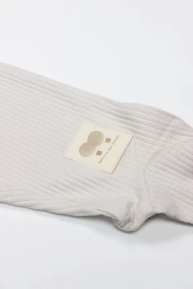 Lenaca Modal Flying Balloons Patikli Pantolon Bs16122 Bej - Resim 2