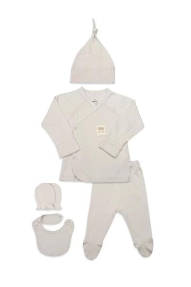 Lenaca Modal Flying Balloons 5'li Hastane Çıkışı Bs12109 Bej ürün görseli