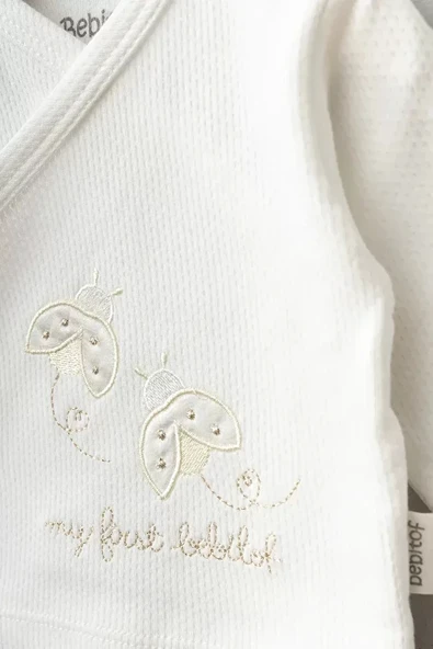 Lenaca Bebitof Uğur Böceği 10 Parça Hastane Çıkışı 10122 Ekru - Resim 2