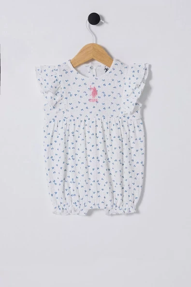 Lenaca Bebek Tulum Usb2434 Beyaz-mavi ürün görseli 1