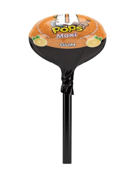 U POPS MAXI SAKIZ DOLGULU LOLİPOP 16 gr x 100 Adet - 5