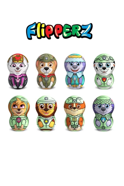 Relkon Flipperz Paw Patrol Petrol Hacıyatmaz Lisanslı Köpek Figürlü Oyuncaklı Meyveli Şekerleme - Resim 4