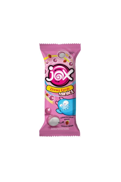 JOX Minies Çilek Çiğnenebilir Şekerleme 10gX24 adet/1 Kutu - 3