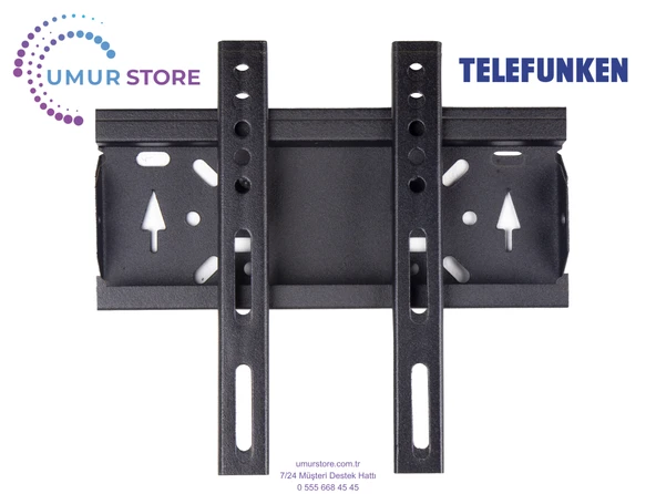 Telefunken 43tu9090 43” / 19”- 43” inç Lcd Led Ekran Tv Sabit Askı Aparatı ürün görseli 1