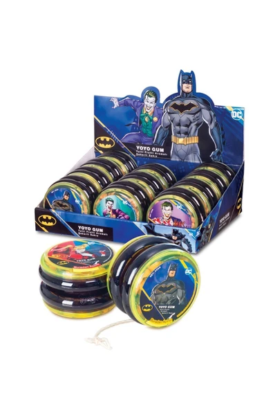 Unibon YOYO GUM BATMAN & JOKER Tutti Frutti Aromalı Şekerli Sakız 1 ADET ürün görseli 1