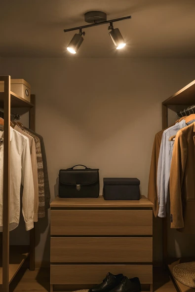 LEGACY Spoti 2'Li Gri Renk (GÜN IŞIĞI) Modern Tasarım Cafe - Mutfak - Banyo Spot Ledli Sıralı Avize - Resim 3