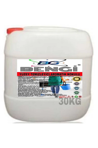 YÜZEY TEMİZLEYİCİ AROMATİK KOKULU 30 KG