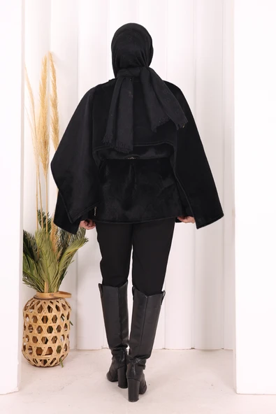 Atkı Detay Panço 70061 Siyah - Resim 4