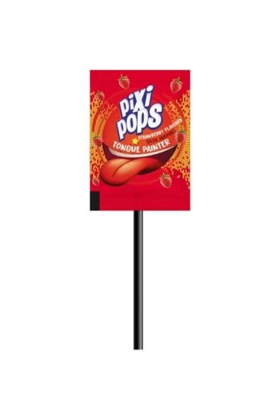 PIXI POPS Meyve Aromalı Dil Boyayan Lolipop Şekerleme (8 gr X 120 Adet) - 2