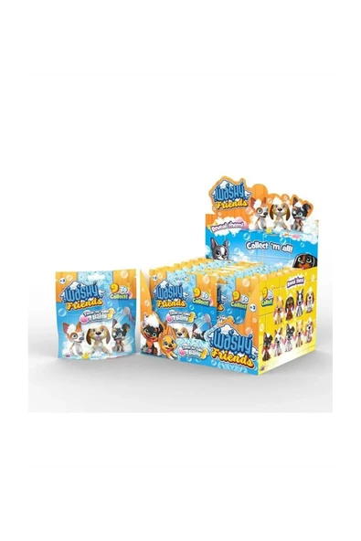 Unibon Washy Friends - Sevimli Köpek Figürleri - Yıka Rengi Değişsin - 3