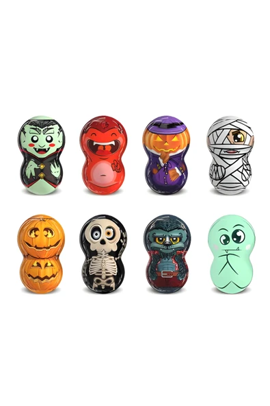 Relkon FLİPPERZ HALLOWEEN HACIYATMAZ FİGÜRLERİ 4 AD - 2