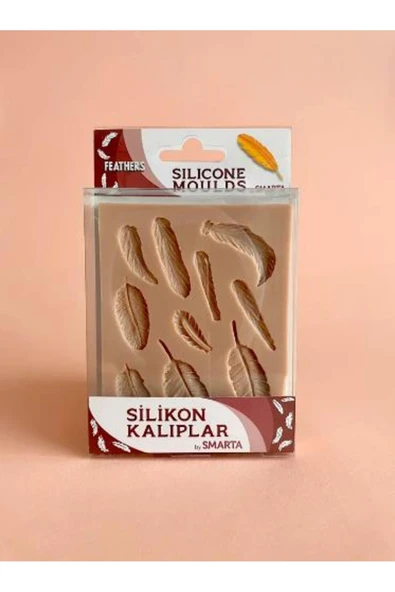 Smarta Silikon Kalıplar - Tüyler 10x13cm