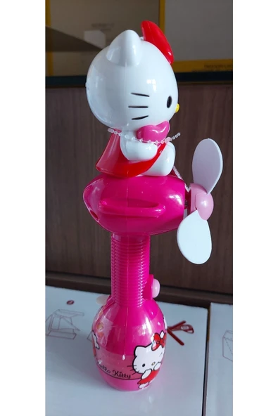 Relkon Hello Kitty Lisanslı Pilli Şekerli Fan ürün görseli 1