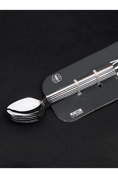 SPRENDA Paslanmaz Çelik 6'lı Çay Kaşığı - Resim 4