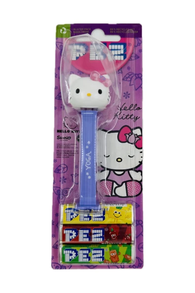 Pez Hello Kitty Lisanslı Pez Oyuncak Şekerleme 2 Pez Adam 6 Şekerleme Avantaj Paket - 2