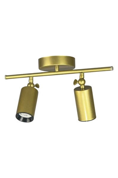 LEGACY Spoti 2'Li Eskitme Renk (GÜN IŞIĞI) Modern Tasarım Cafe - Mutfak - Banyo Spot Ledli Sıralı Avize - Resim 4