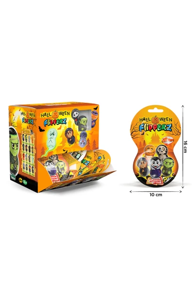 şekeyci Flipperz Halloween Spooky Hacıyatmaz 24 Adet