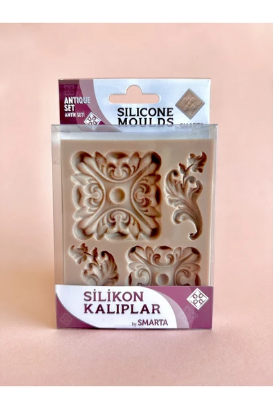 Smarta Silikon Kalıp - Mobilya Süsleme Antik