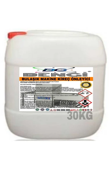 Bulaşık Makine Kireç Önleyici 30kg