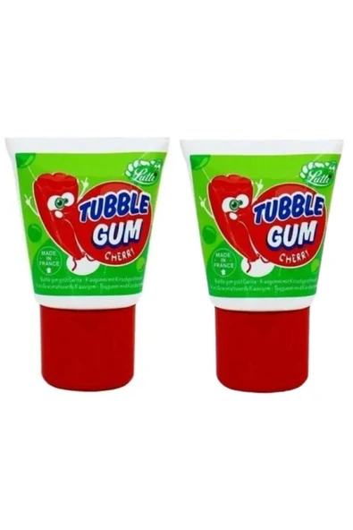 Unibon Tubble Gum - Cherry - Efsane Tüp Sakız Vişneli (2li Set)