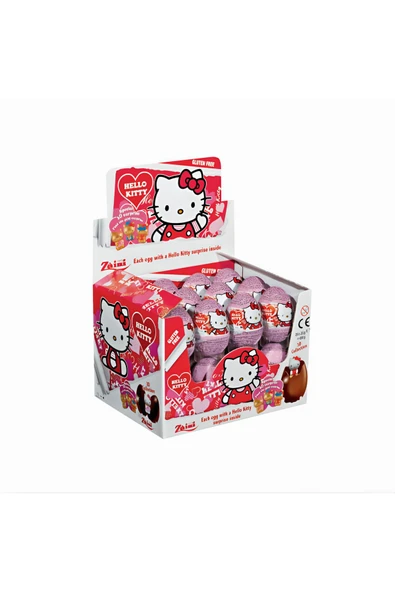 Zaini Hello Kitty Çikolatalı Sürpriz Yumurta 3 Adet