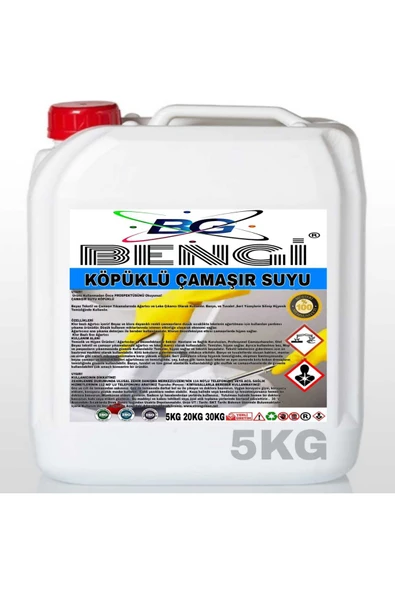 Çamaşır Suyu Köpüklü 5kg