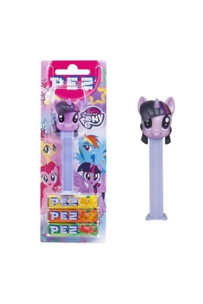 Pez My Little Pony Şeker Dispenser Özel Seri Adet Şeker Adam 3+1 - Resim 3