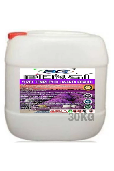 Yüzey Temizleyici Lavanta Kokulu 30kg