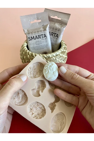 Smarta ™ Silikon Kalıp - Kameolar - 4
