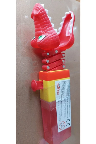 Unibon Gator Chomp Timsah Şeker Kırmızı - Resim 4
